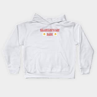 Retro Valentine's Day Babe Kids Hoodie